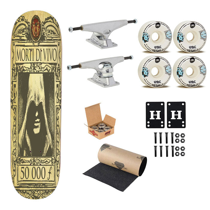 Wanted Ezio Auditore Skateboard Complete Board 8.0" X 31.75"