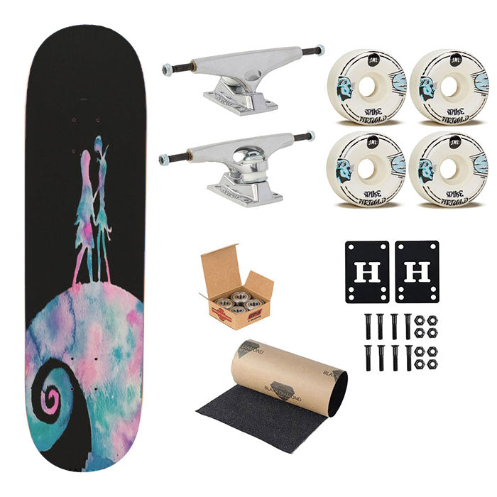 Watercolour Tnbc Skateboard Complete Board 8.0" X 31.75"