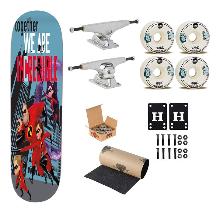 We Are Incredible Skateboard Complete Board 8.0" X 31.75"