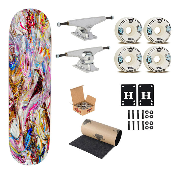 Weird Aesthetic Skateboard Complete Board 8.0" X 31.75"