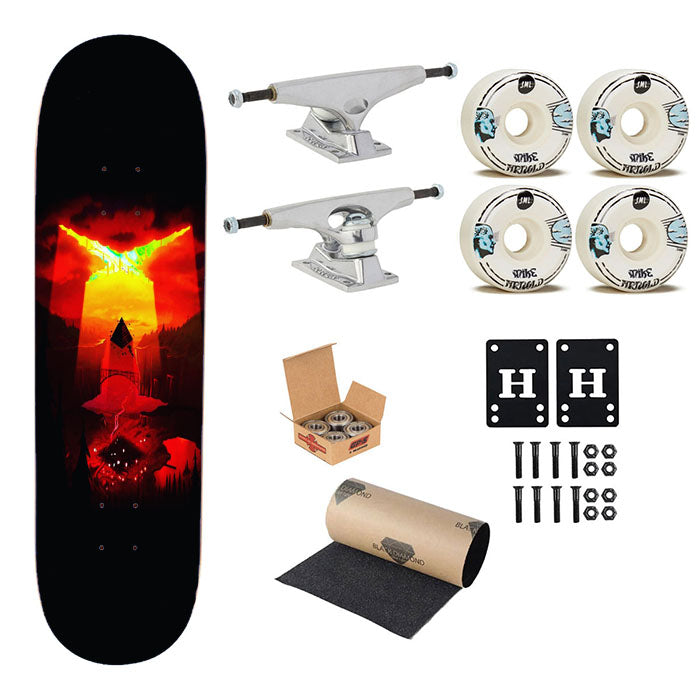 Weirdmageddon Gravity Falls Skateboard Complete Board 8.0" X 31.75"