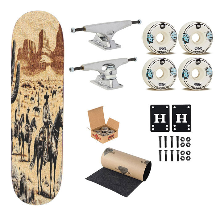 Western Horsemen Skateboard Complete Board 8.0" X 31.75"