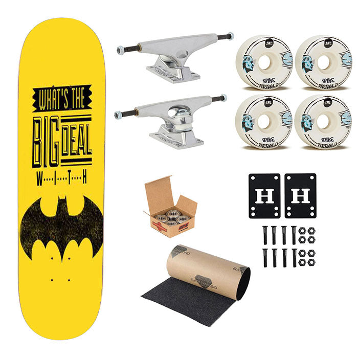 What'S The Big Deal With Batman Skateboard Complete Board 8.0" X 31.75"