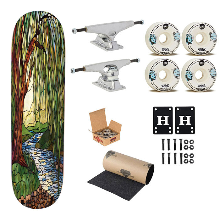 Willow Tree Skateboard Complete Board 8.0" X 31.75"