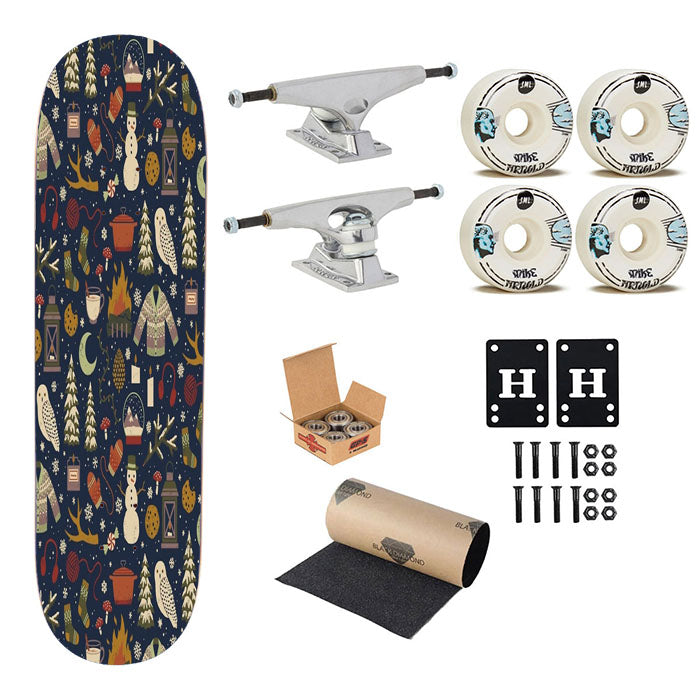 Winter Nights Skateboard Complete Board 8.0" X 31.75"