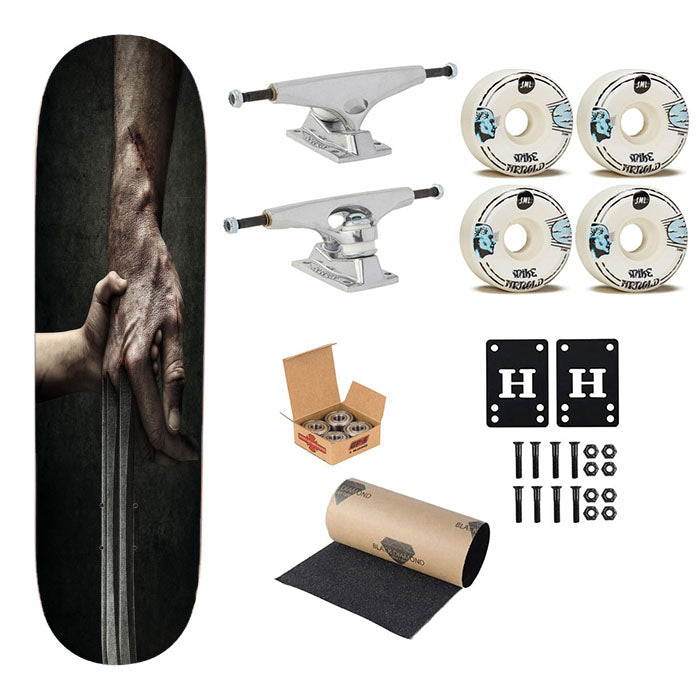 Wolverine 3 Rogan Movie Poster Skateboard Complete Board 8.0" X 31.75"