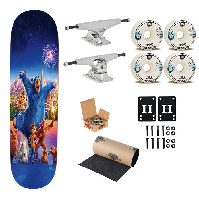 Wonder Park Characters Skateboard Complete Board 8.0" X 31.75"
