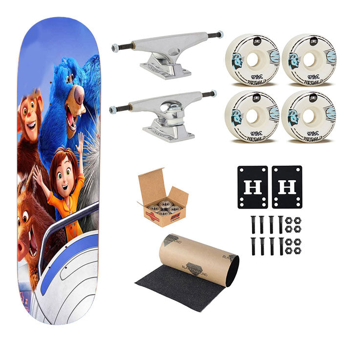 Wonder Park Cool Movie Skateboard Complete Board 8.0" X 31.75"