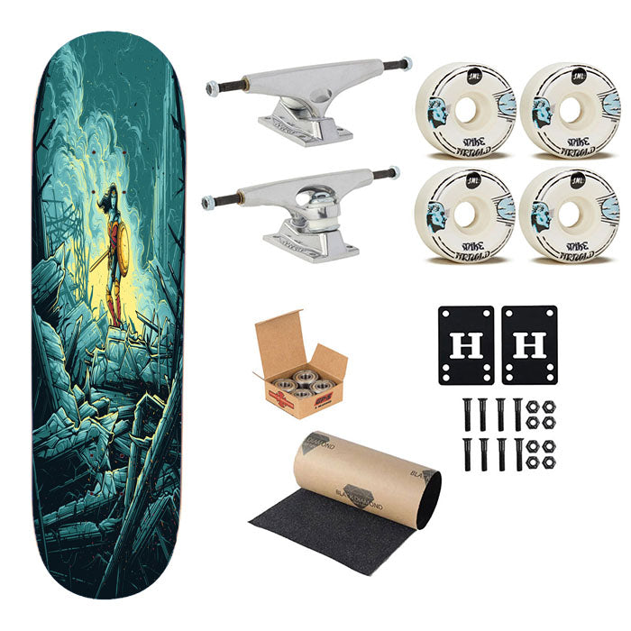 Wonder Woman Dan Mumford Skateboard Complete Board 8.0" X 31.75"