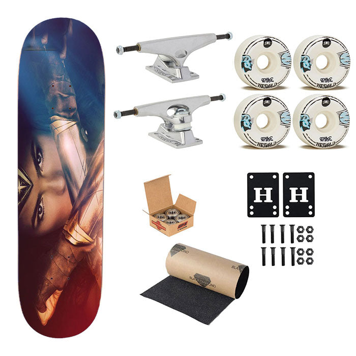 Wonder Woman Movie Skateboard Complete Board 8.0" X 31.75"