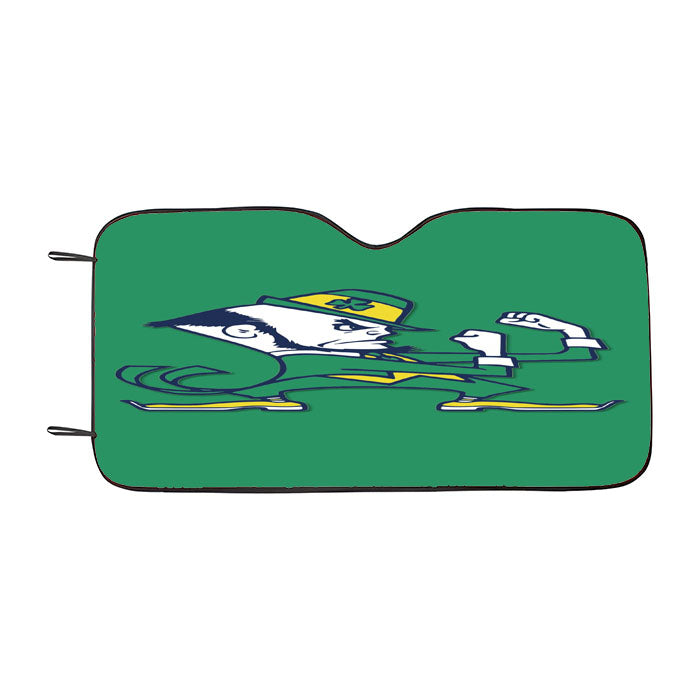 Notre Dame Mascot Team Car Auto Sun Shade Windshield Cover