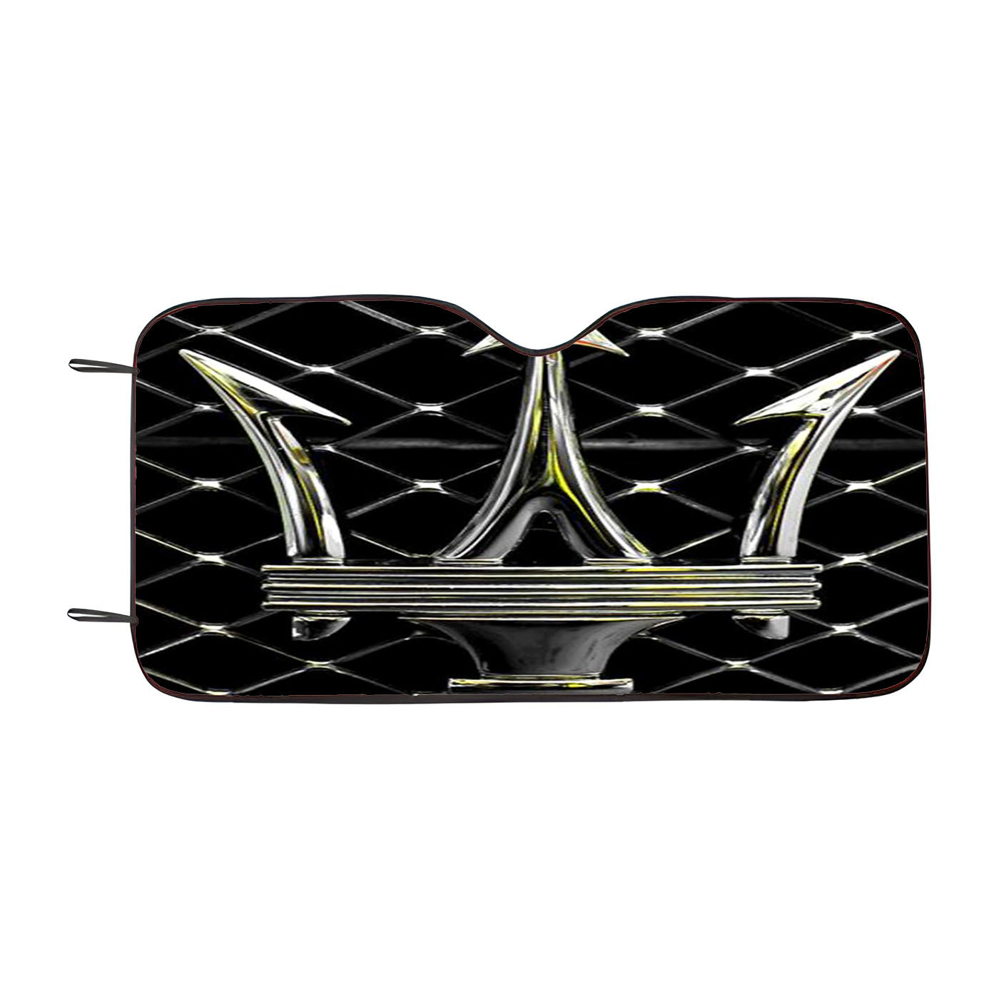Maserati Trident Emblem Car Auto Sun Shade Windshield Cover