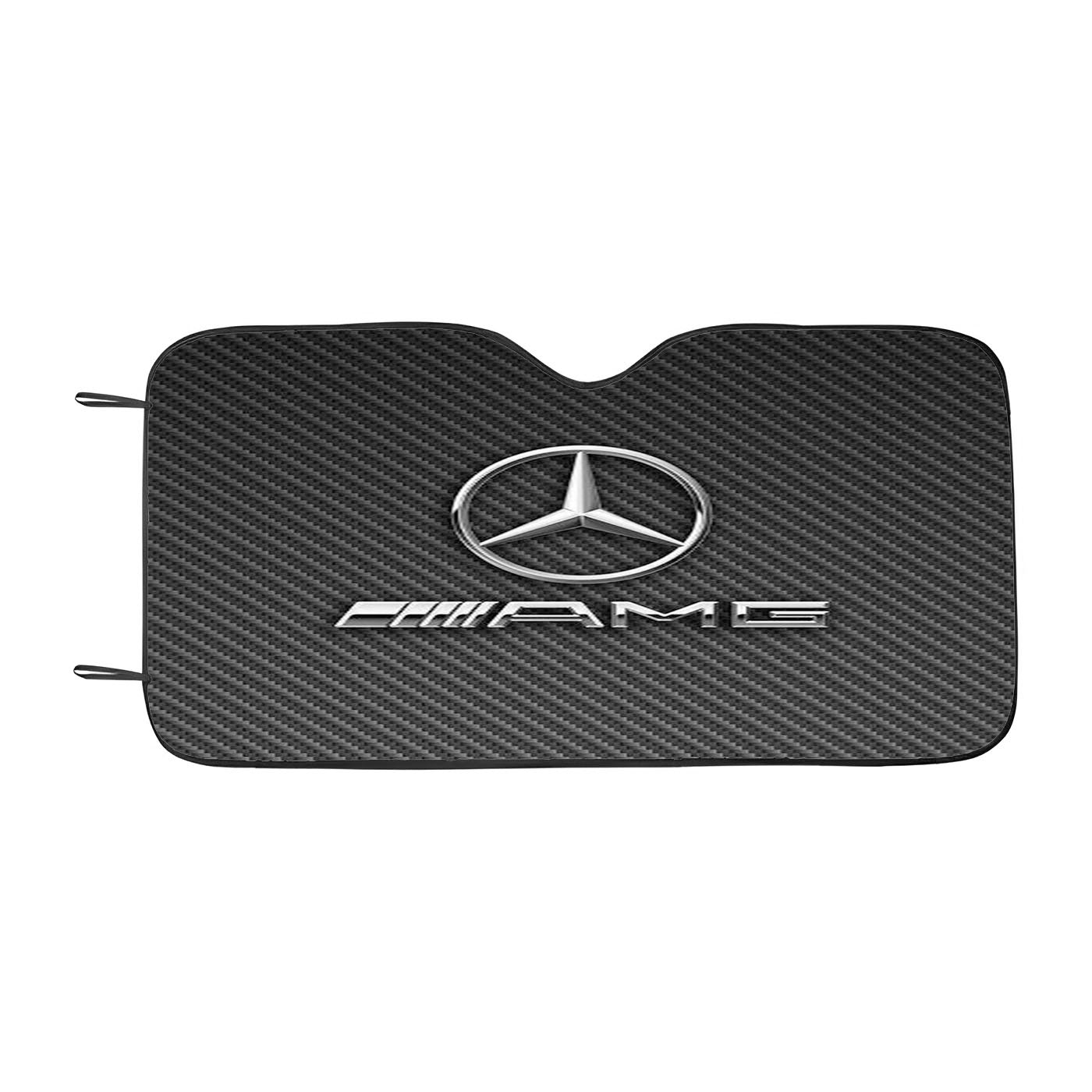 Mercedes Amg Carbon Car Auto Sun Shade Windshield Cover