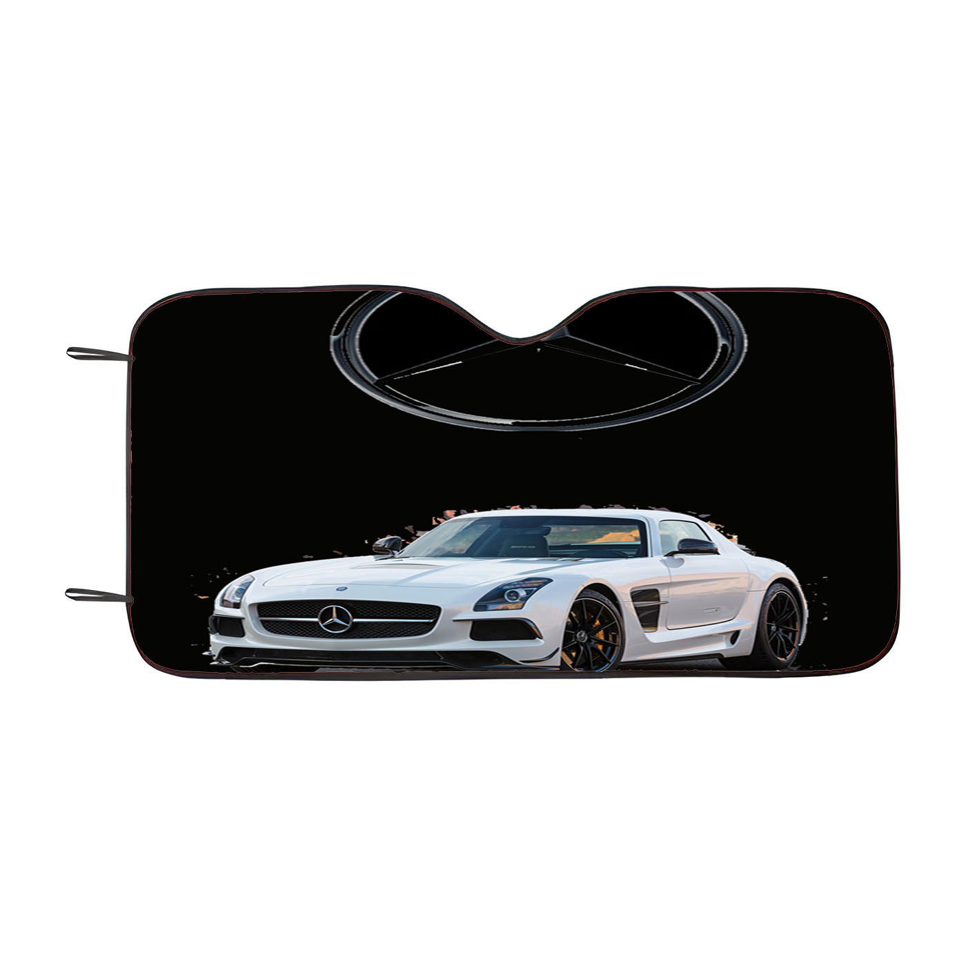 Mercedes Benz Stripes Car Auto Sun Shade Windshield Cover
