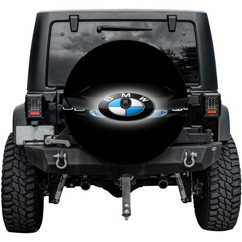 Bmw Car And Logo Tire Cover