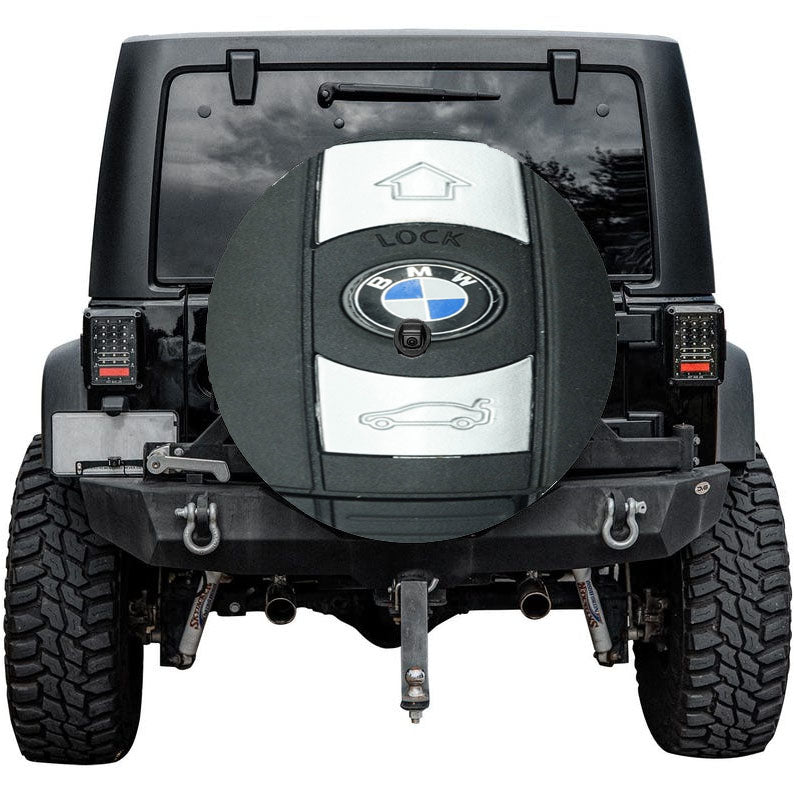 Bmw Classic Luxury Car Key Tire Cover