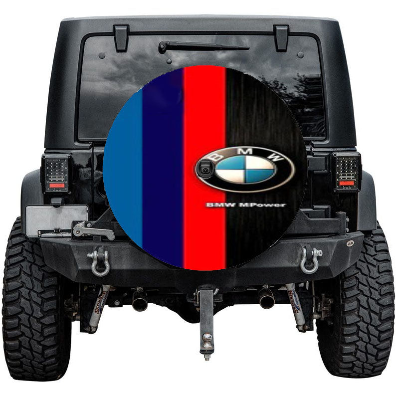 Bmw M Power Strip Tire Cover