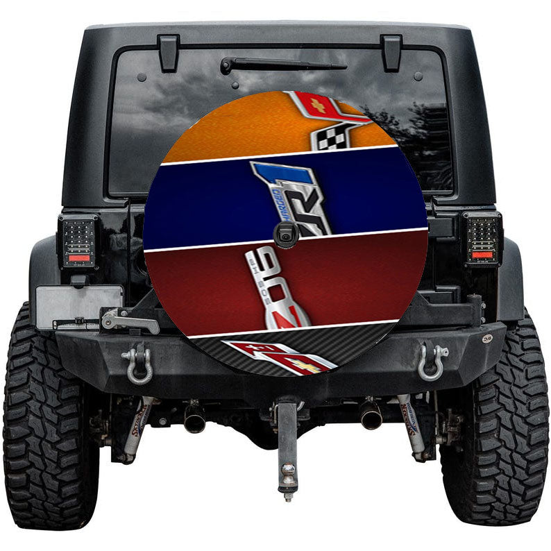 Corvette Chevy 2 Tire Cover