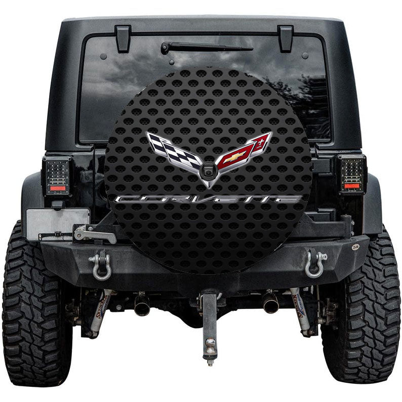Corvette Racing Carbon Tire Cover