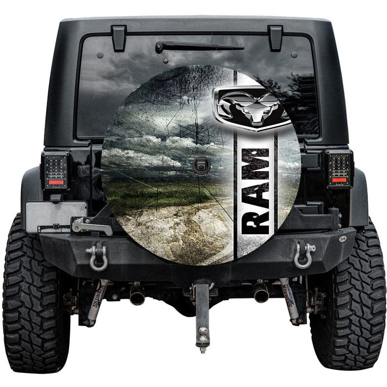 Dodge Ram Logo Tire Cover