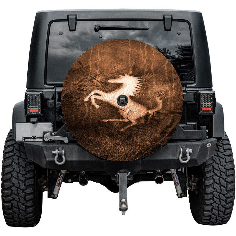 Ferrari Textured Tire Cover