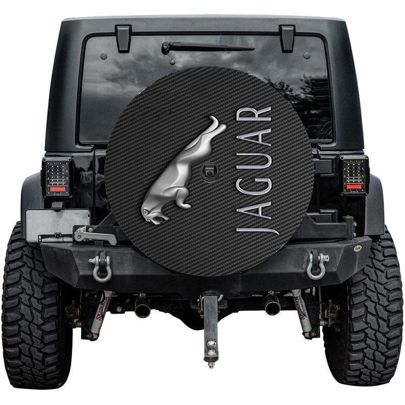 Jaguar Car Logo Tire Cover