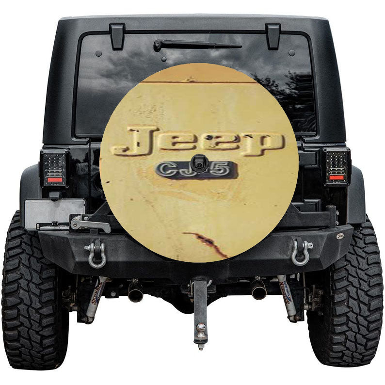 Jeep Cj5 Logo Tire Cover