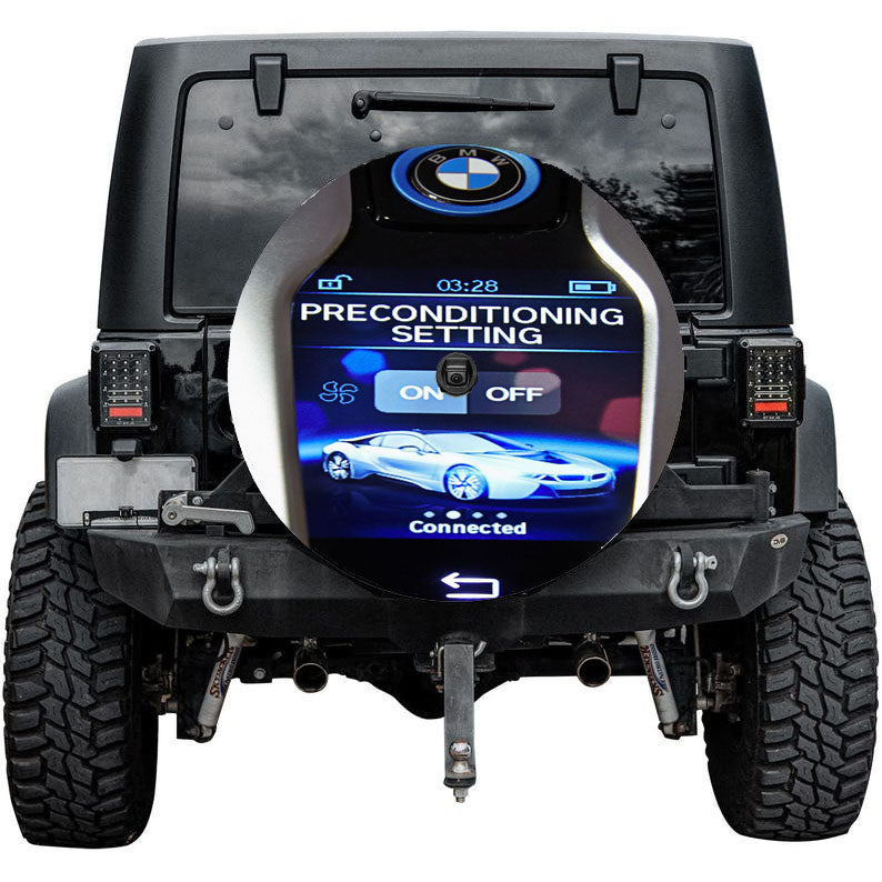 Keychain Bmw Display Car Key Tire Cover