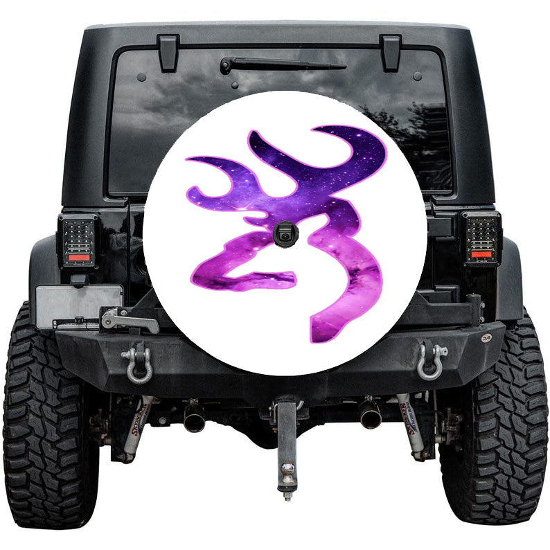 Love Browning Deer Camo Boy 2 Tire Cover