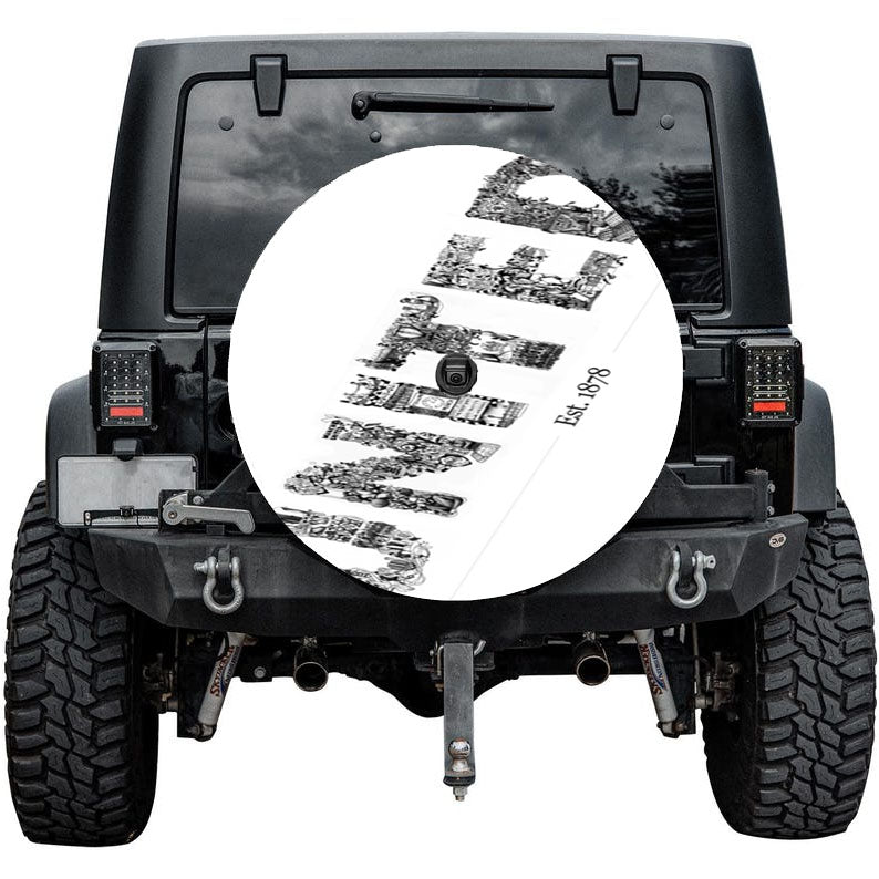 Manchester United Art Tire Cover