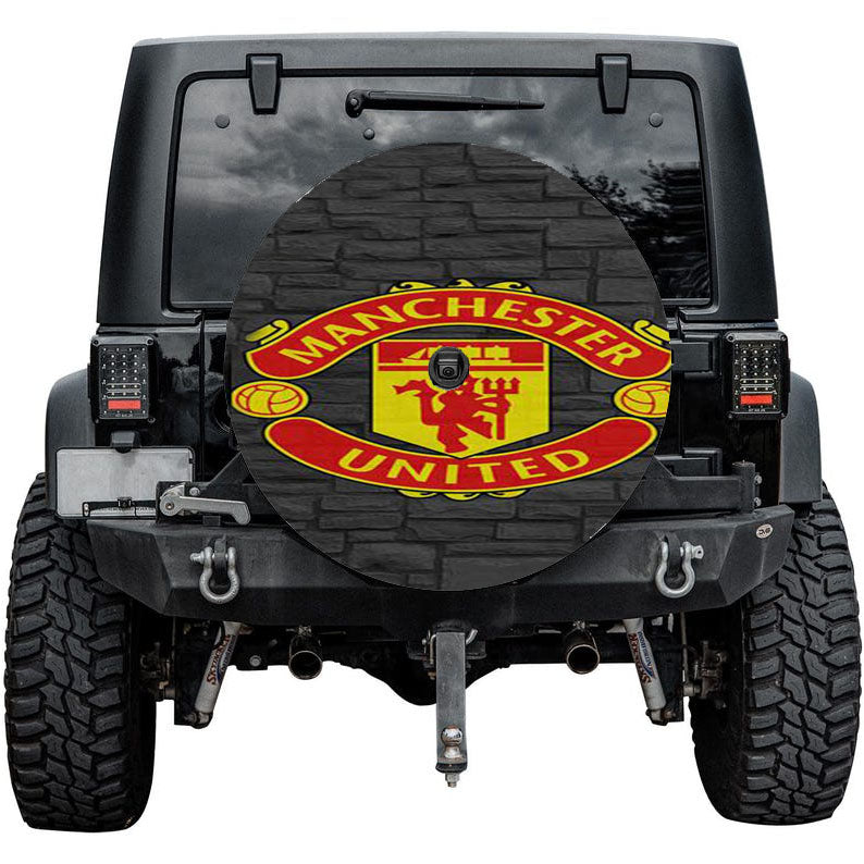 Manchester United Fc Logo Tire Cover