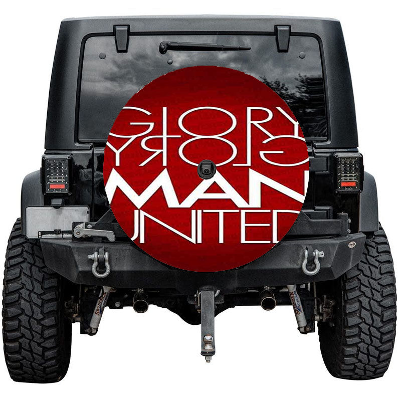 Manchester United Glory Glory Tire Cover