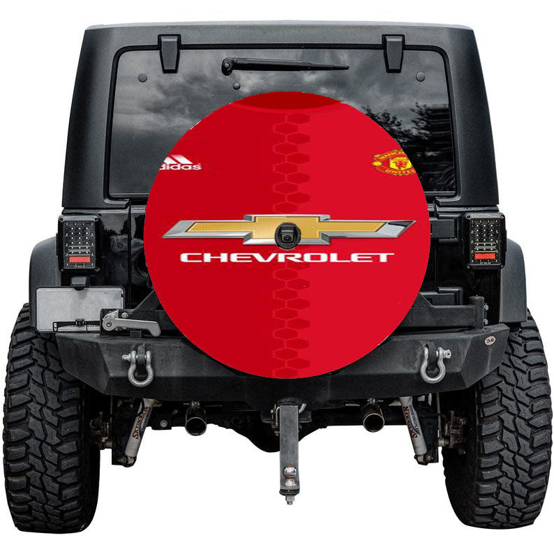 Manchester United Jersey Tire Cover