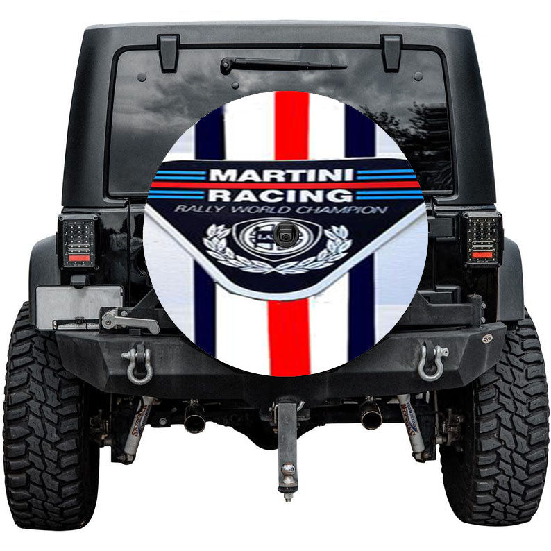 Martini Racing Logo Tire Cover