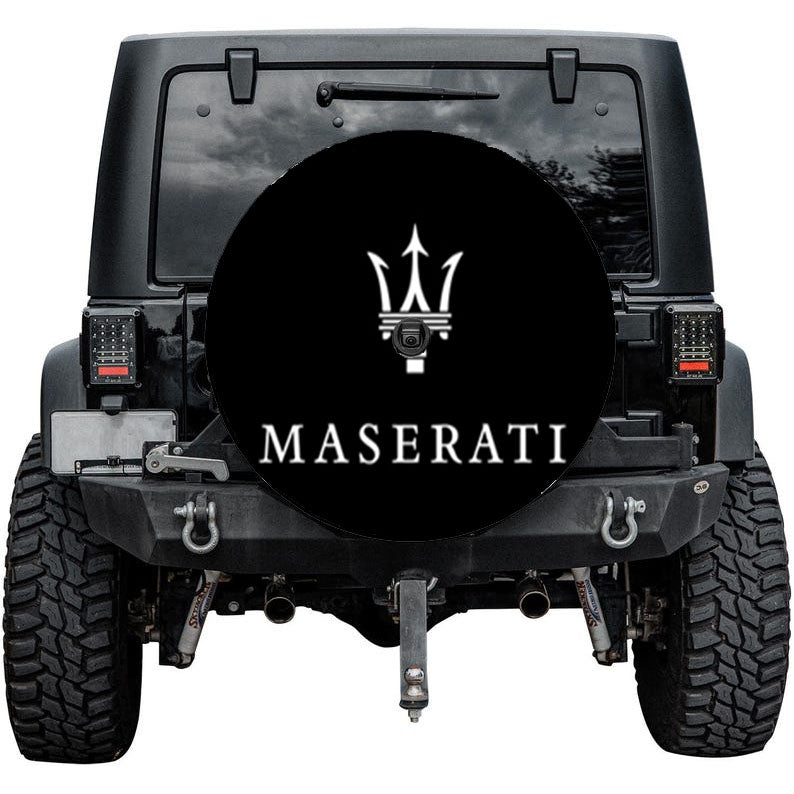 Maserati Cover Logo 2 Tire Cover