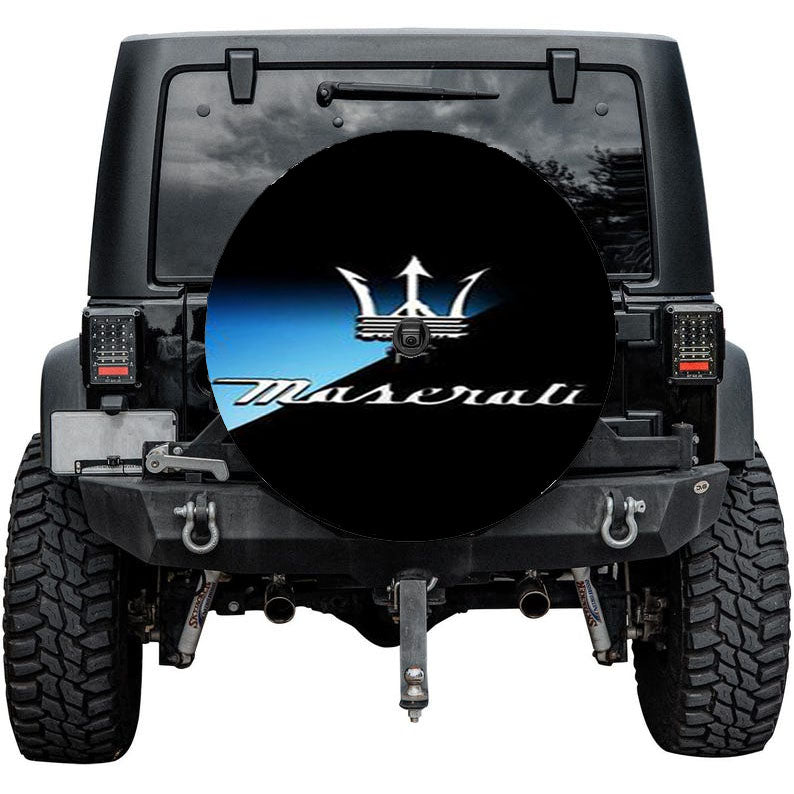 Maserati Italian Luxury Car Tire Cover
