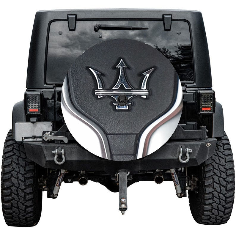 Maserati Keys Logo Tire Cover