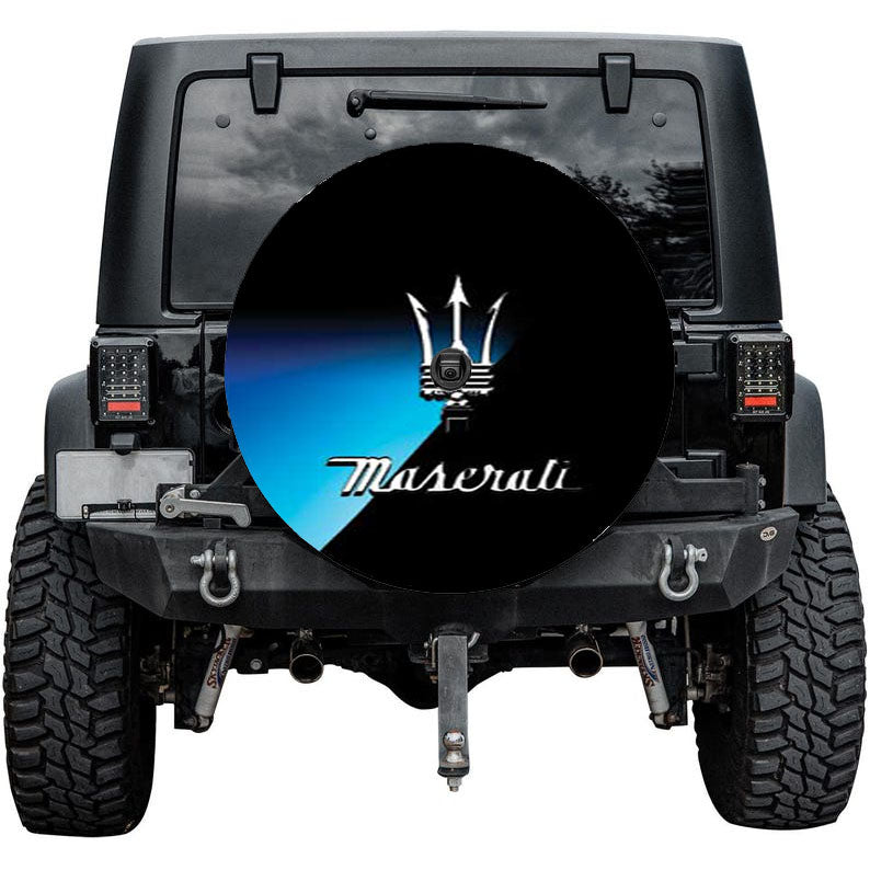 Maserati Logo Tire Cover