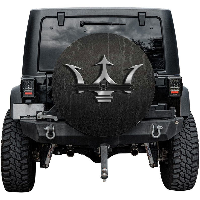 Maserati Logo 3 Tire Cover