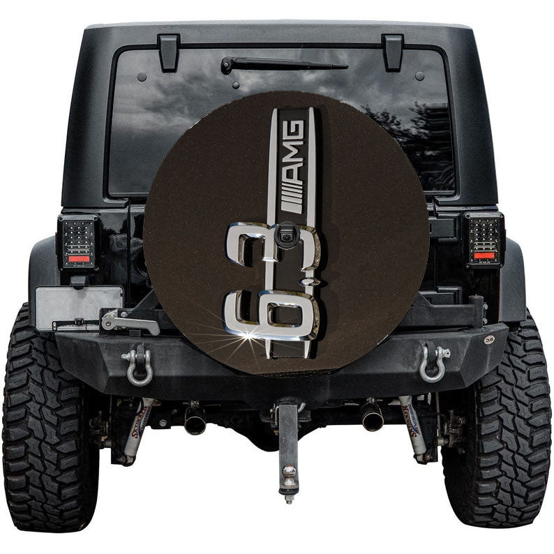 Mercedes Amg Car Logo Tire Cover