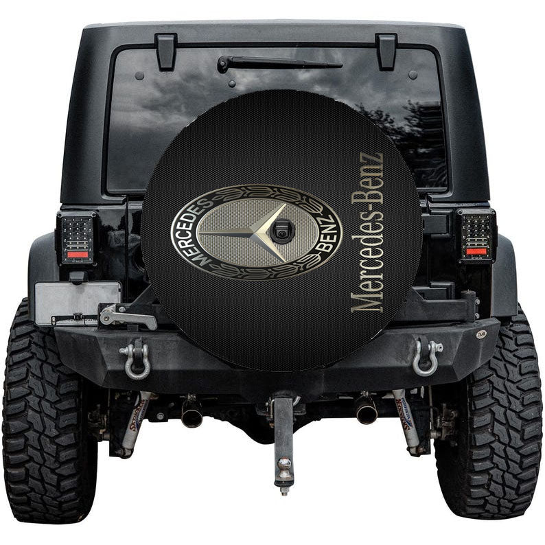 Mercedes Benz Car Logo Tire Cover