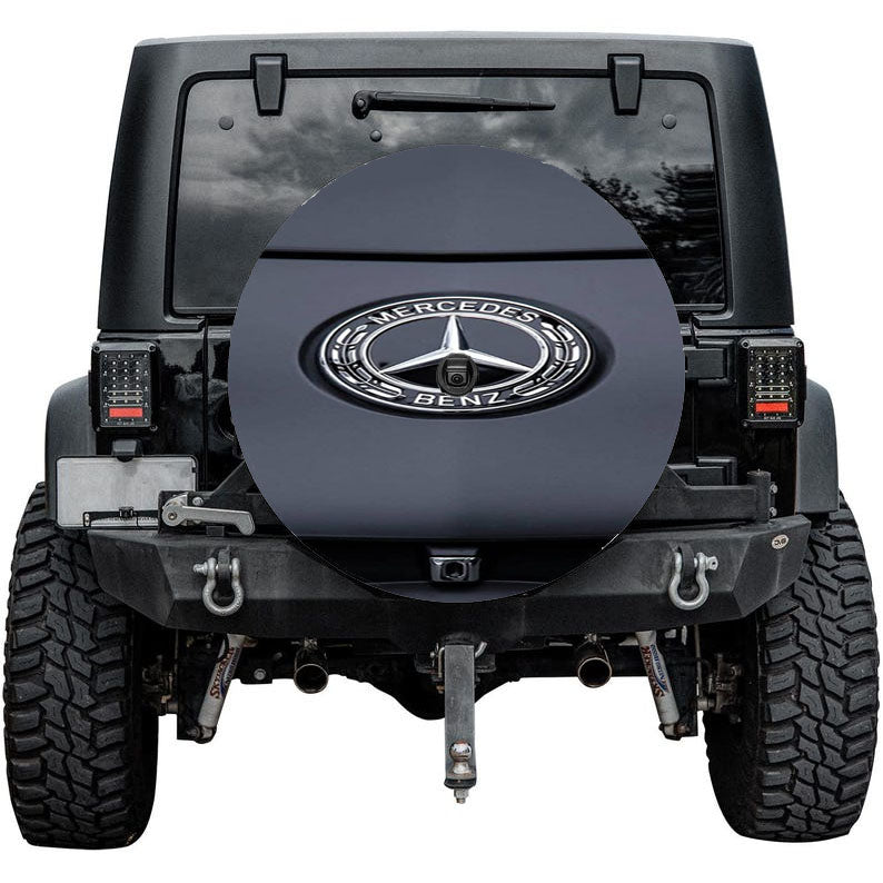 Mercedes Benz Emblem Tire Cover