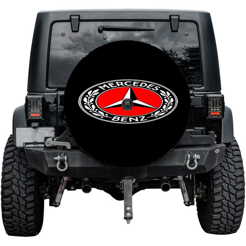 Mercedes Benz Logo Racing Amg Car Sports Tire Cover