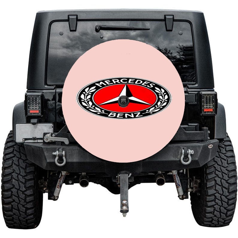 Mercedes Benz Logo Racing Amg Pink Tire Cover
