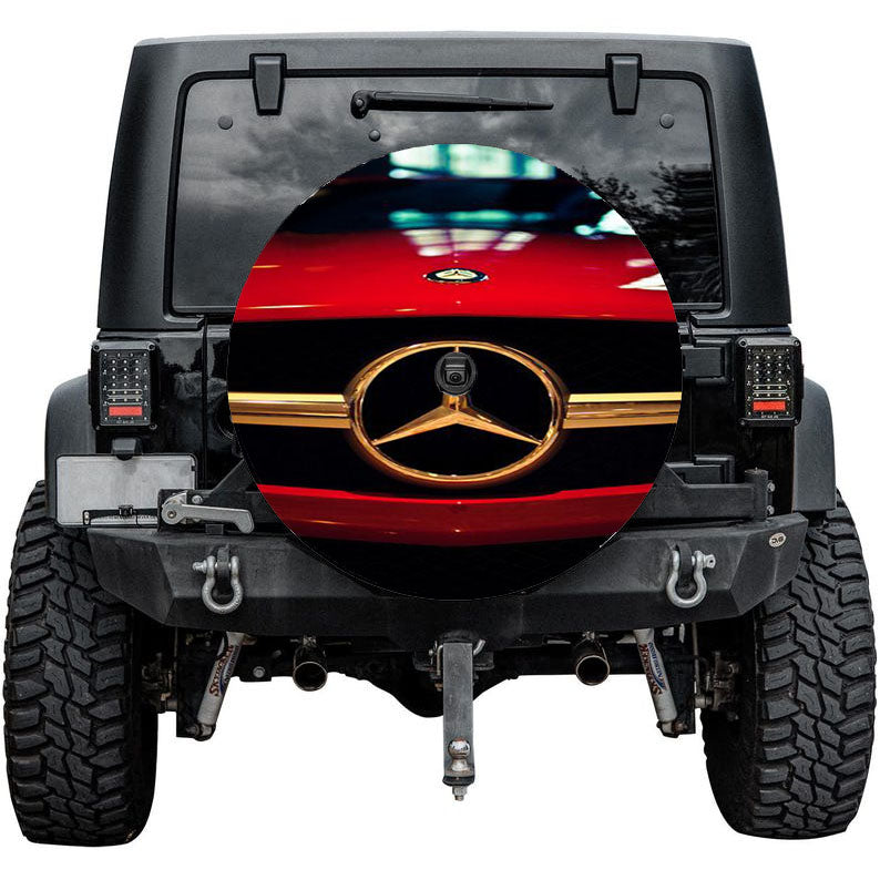 Mercedes Logo Cars Wheels Tire Cover