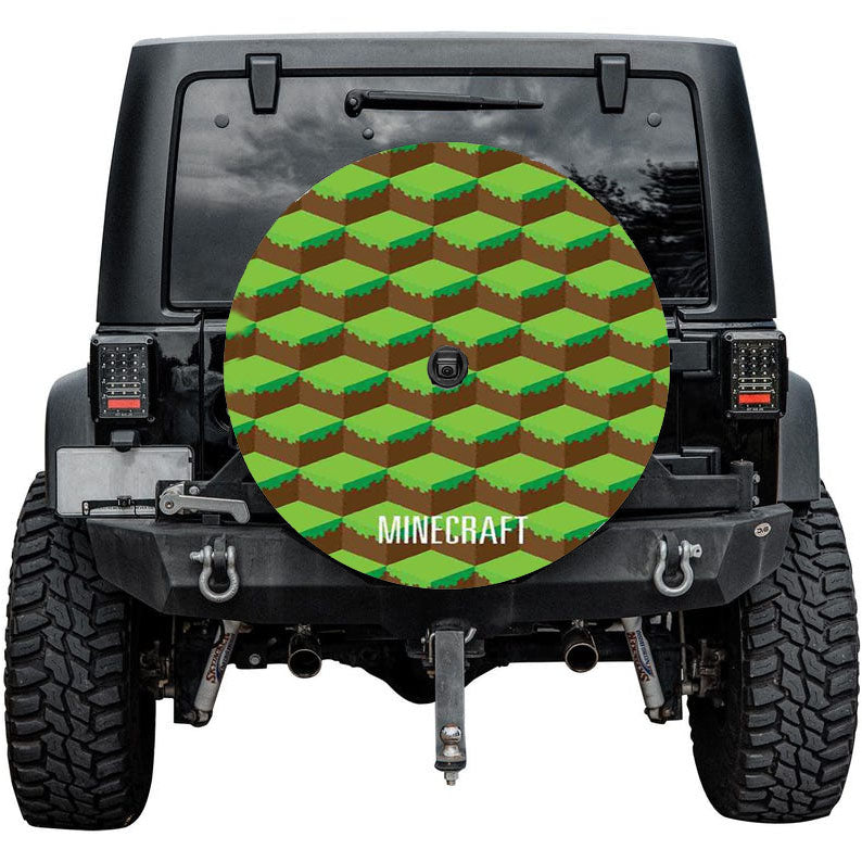 Minecraft Land Tire Cover