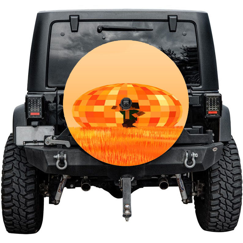 Minecraft Sunset Tire Cover