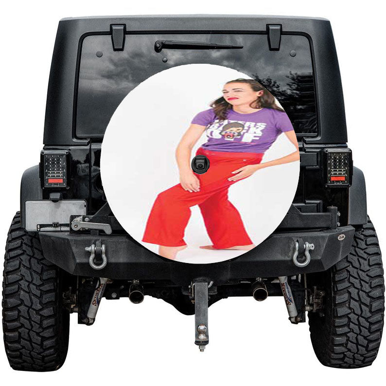 Miranda Sings Red Pants Tire Cover
