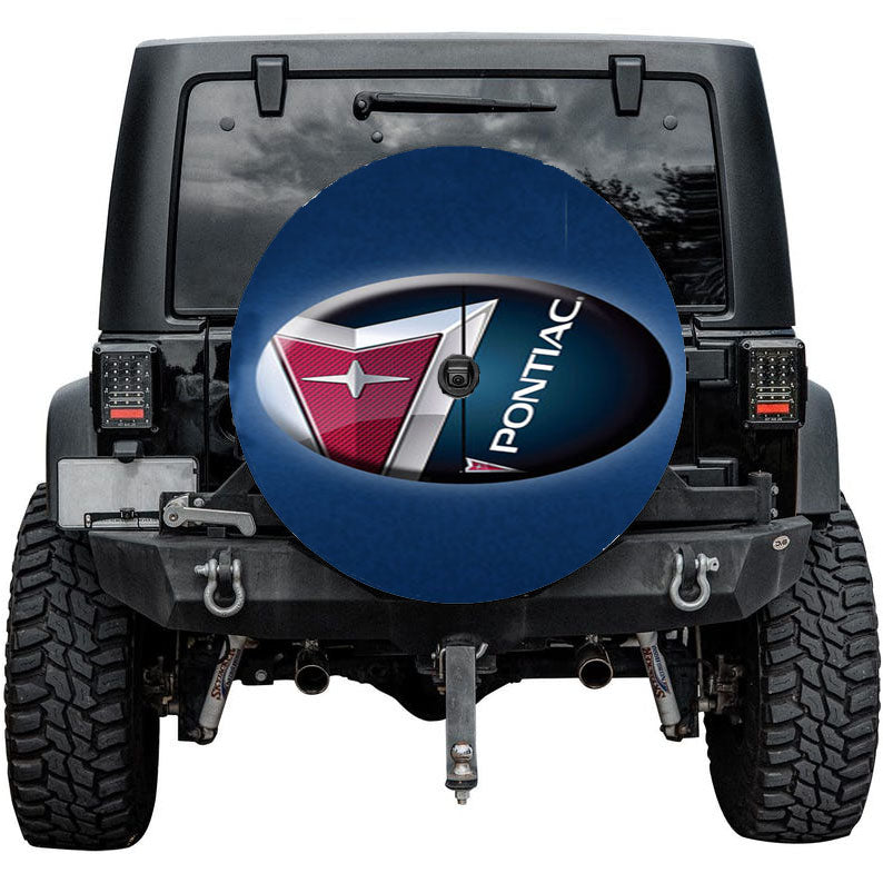 Pontiac Symbol Tire Cover