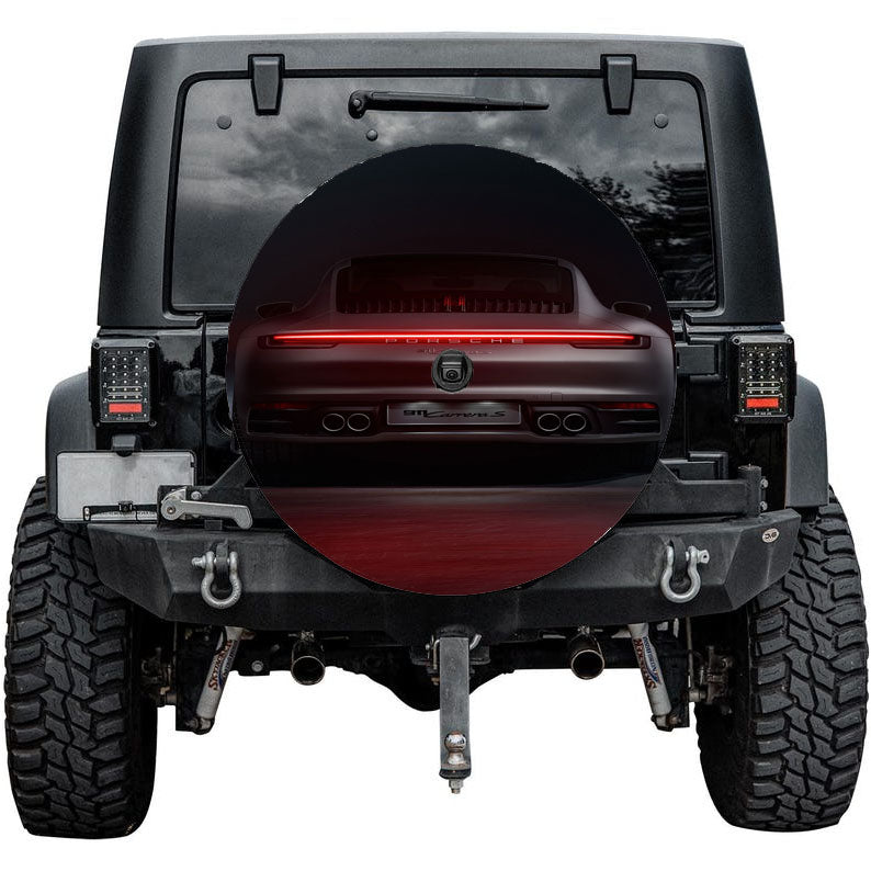 Porsche 911 Carrera S 019 4K Tire Cover